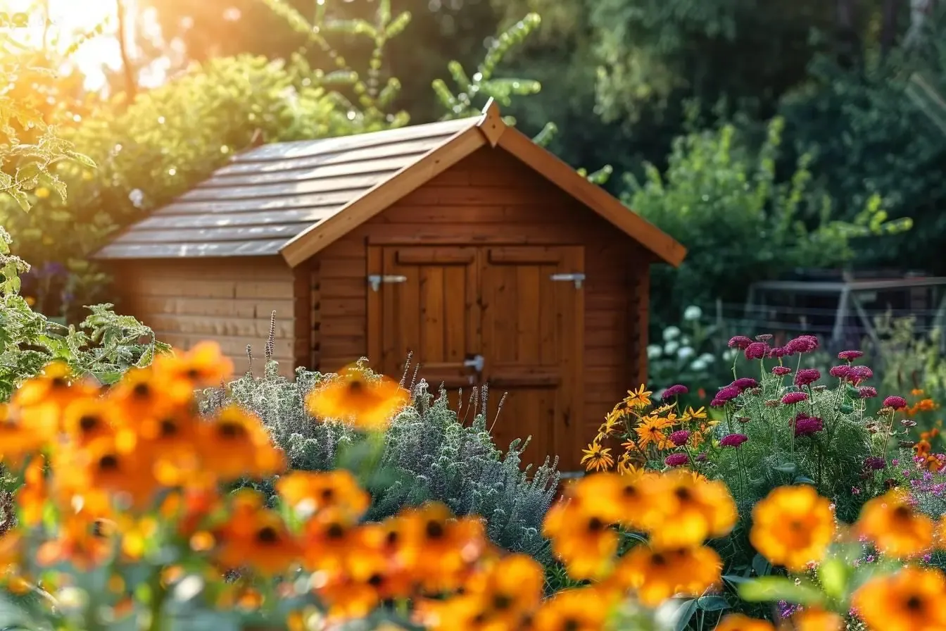 Abris de jardin ensoleillés : créer un coin lumineux sans sacrifier le confort