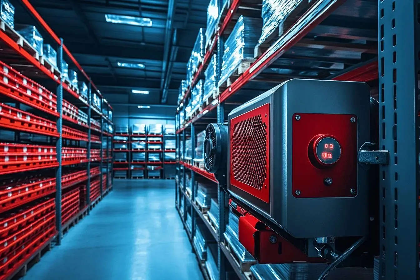 Chauffage industriel : bien protéger une zone de stockage sensible