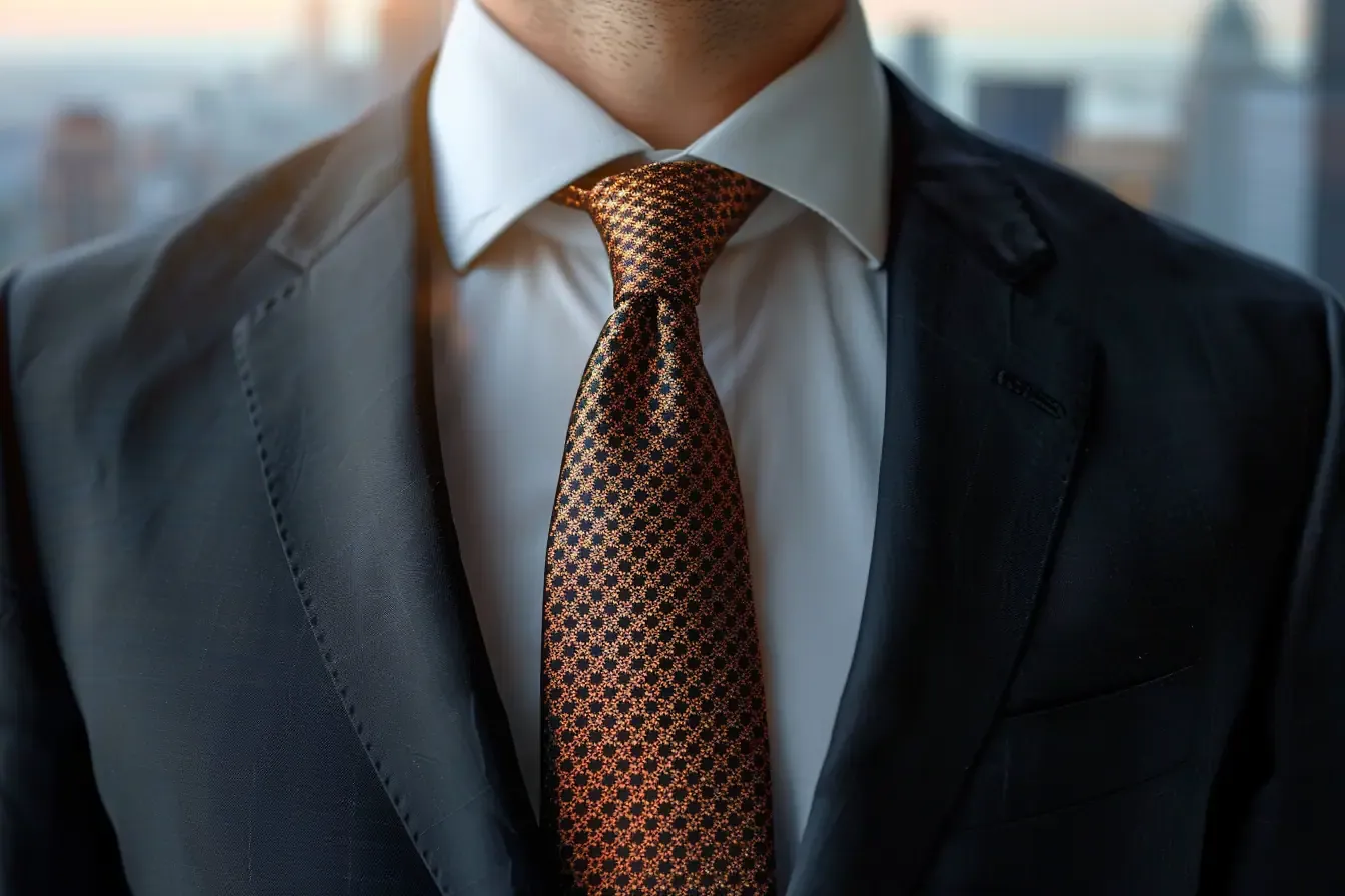 Quelle cravate porter avec un costume noir ? Mes conseils pour une allure juste