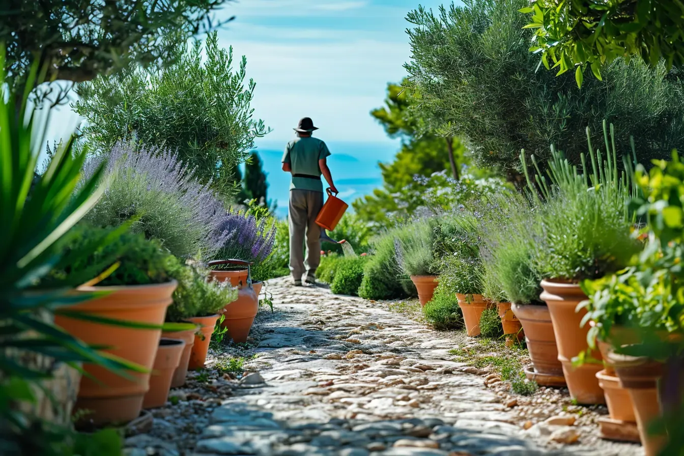 Aménager un jardin méditerranéen : mes conseils pour des plantes qui aiment le soleil