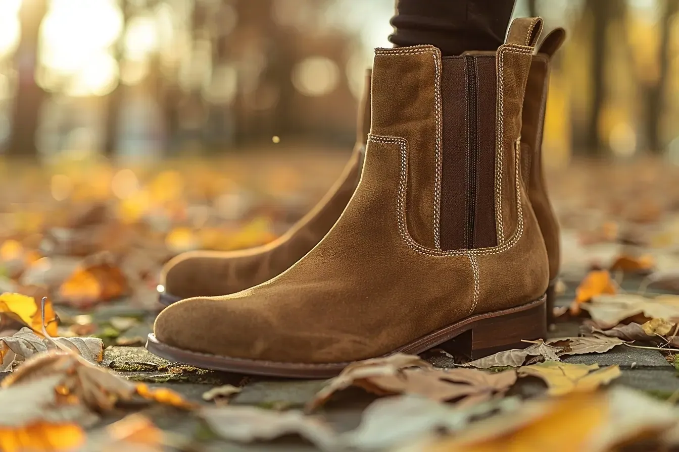 Comment porter des bottes en daim marron avec naturel et style