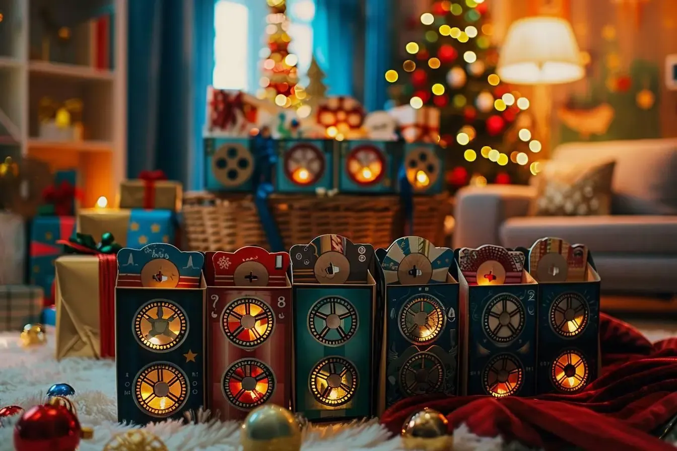 Faire un calendrier de l’Avent à thème cinéma : mes idées simples et créatives