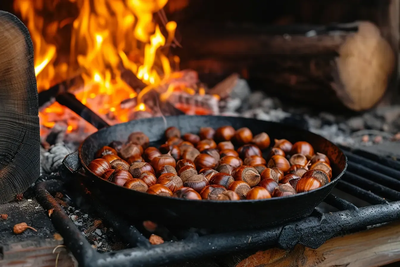 Comment griller des châtaignes sans les rater