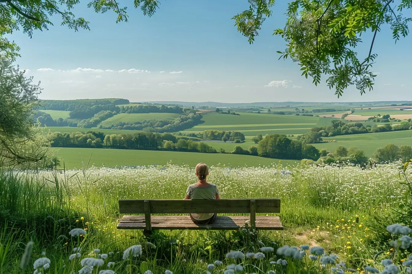 Trouver la sérénité à la campagne, sans chercher à tout contrôler