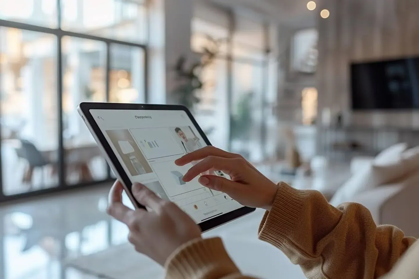 Partager facilement depuis une tablette tactile : fichiers, connexion et écran