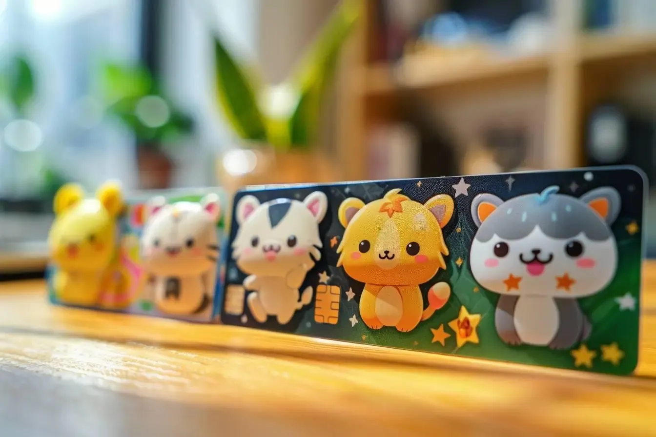 Stickers animaux pour carte bancaire : une touche mignonne, mais bien pensée