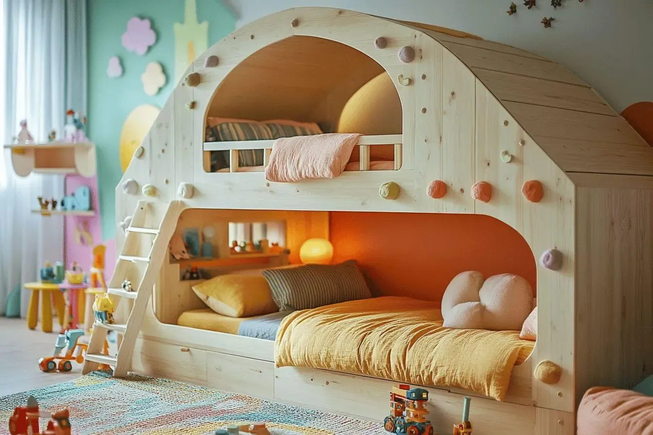 Lit superposé cabane pour les 6-12 ans : bien le choisir pour une chambre qui grandit