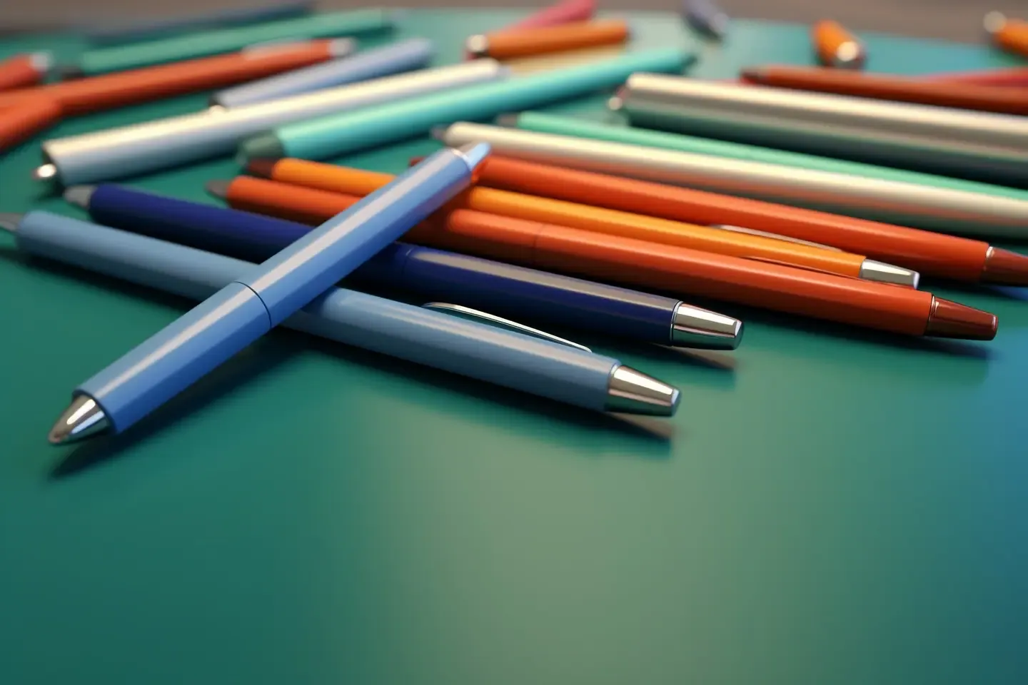 Pourquoi certains stylos publicitaires restent vraiment sur nos bureaux