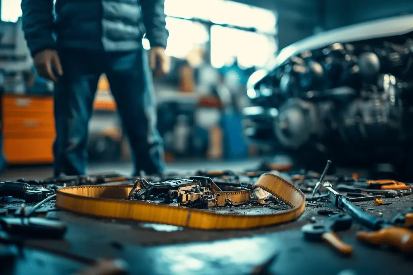 Courroie de distribution cassée : quelles solutions pour réparer le moteur ?