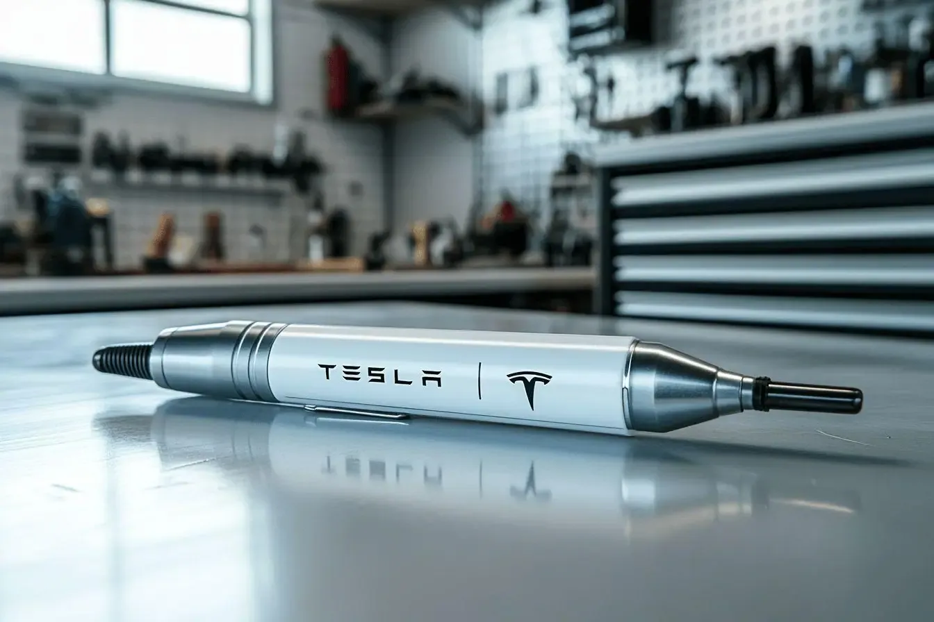 Stylo retouche Tesla : bien corriger un éclat de peinture sans en faire trop