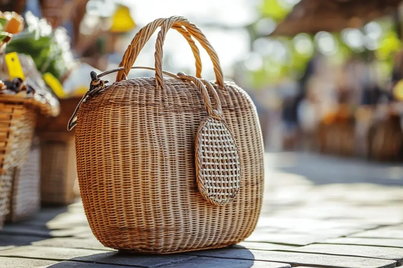 Où acheter un sac en osier vintage et bien le choisir